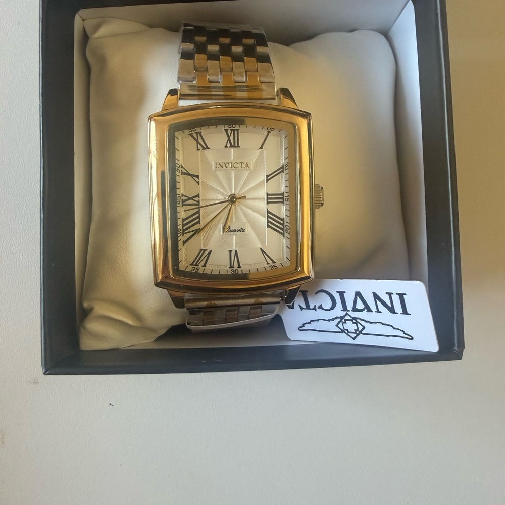 Invicta Two-Tone Gold and Silver Men's Watch